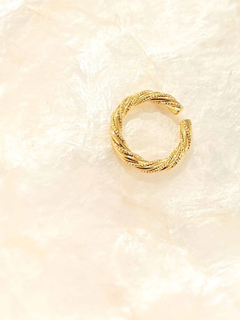 [bague-sidonie-laly] Bague ajustable plaqué or - By Sidonie - Laly