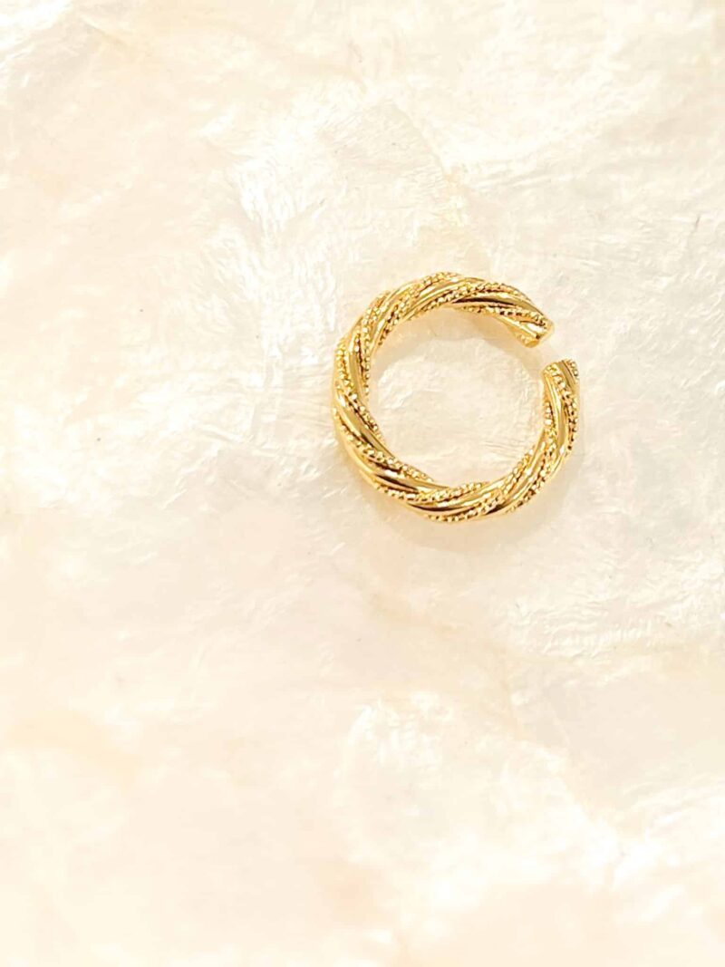 Bague ajustable plaqué or - By Sidonie - Laly