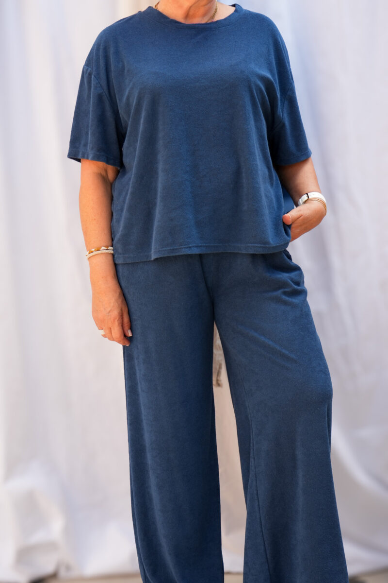 Blouse à paillettes doublée - Roxane - argent