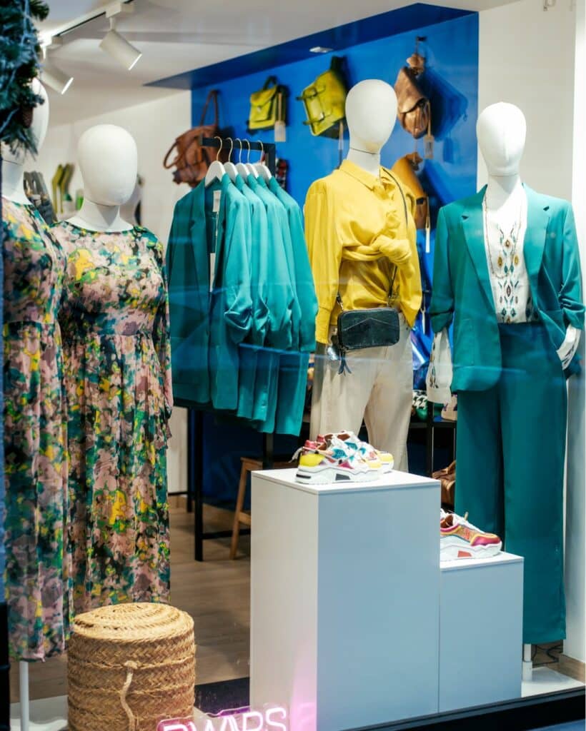 La boutique Esprit Vert, place du Perron à Theux